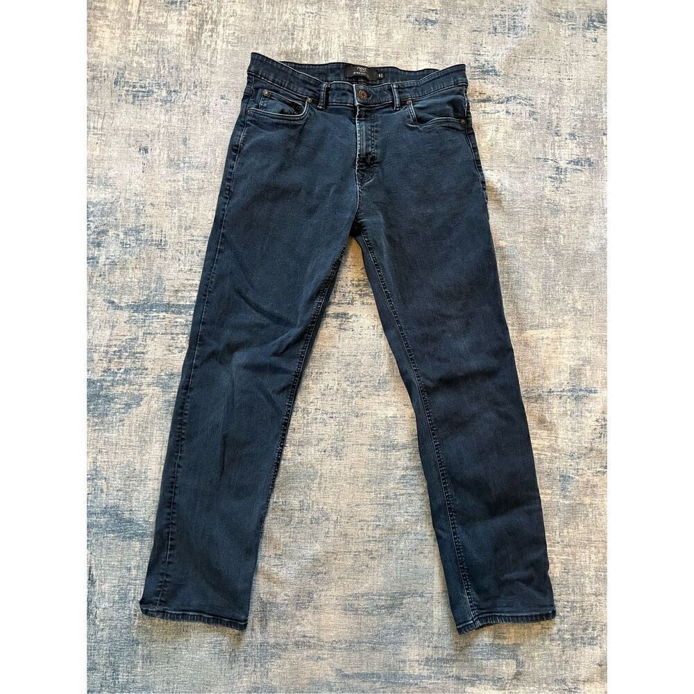 Next Dark Wash Straight Fit Denim Jeans Size 34 x 31